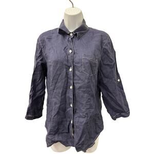 fitted 100 percent linen blue men med blue slim fit